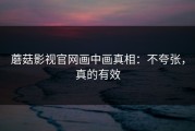 蘑菇影视官网画中画真相：不夸张，真的有效