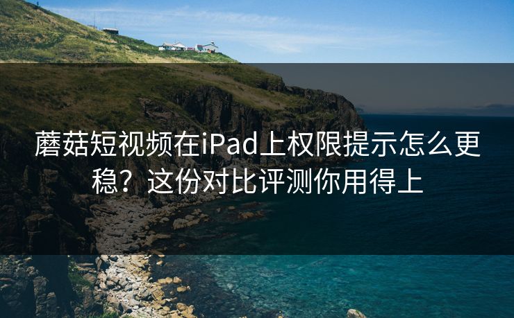 蘑菇短视频在iPad上权限提示怎么更稳？这份对比评测你用得上